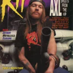 Rip April 1989 Axl Rose Shotgun Cover