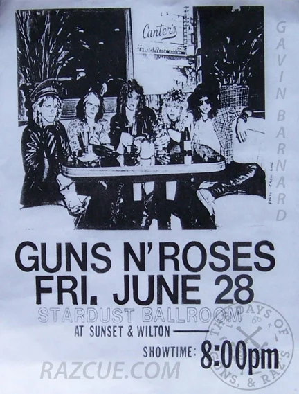 The Guns N' Roses You Know N' Love: 1985 - Raz Cue
