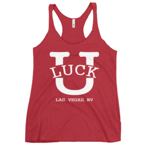 Luck U Racerback Tank
